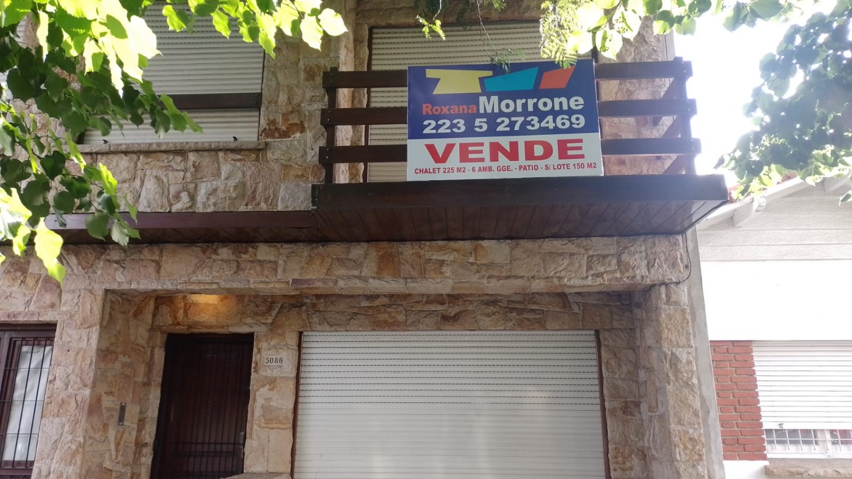 VENTA APTO LOCAL O EDIFICIO. CHALET CLASICO MDP, DE 6 AMBIENTES CON PATIO, PARRILLA, DESARROLLADO EN DOS PLANTAS, solo venta para proyecto comercial, o multifamiliar.