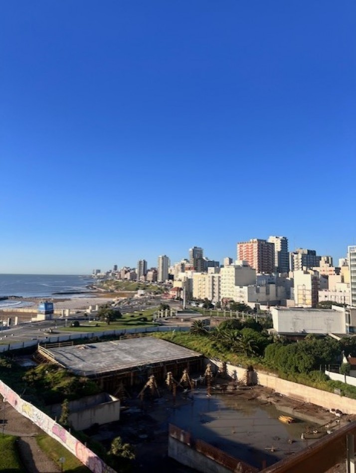VENTA, CON RENTA !!! DEPARTAMENTO VISTA PLENA AL MAR, FRENTE AL MAR Y LA PLAZA ESPAÑA, 3 AMB. CON DEPENDENCIAS Y COCHERA