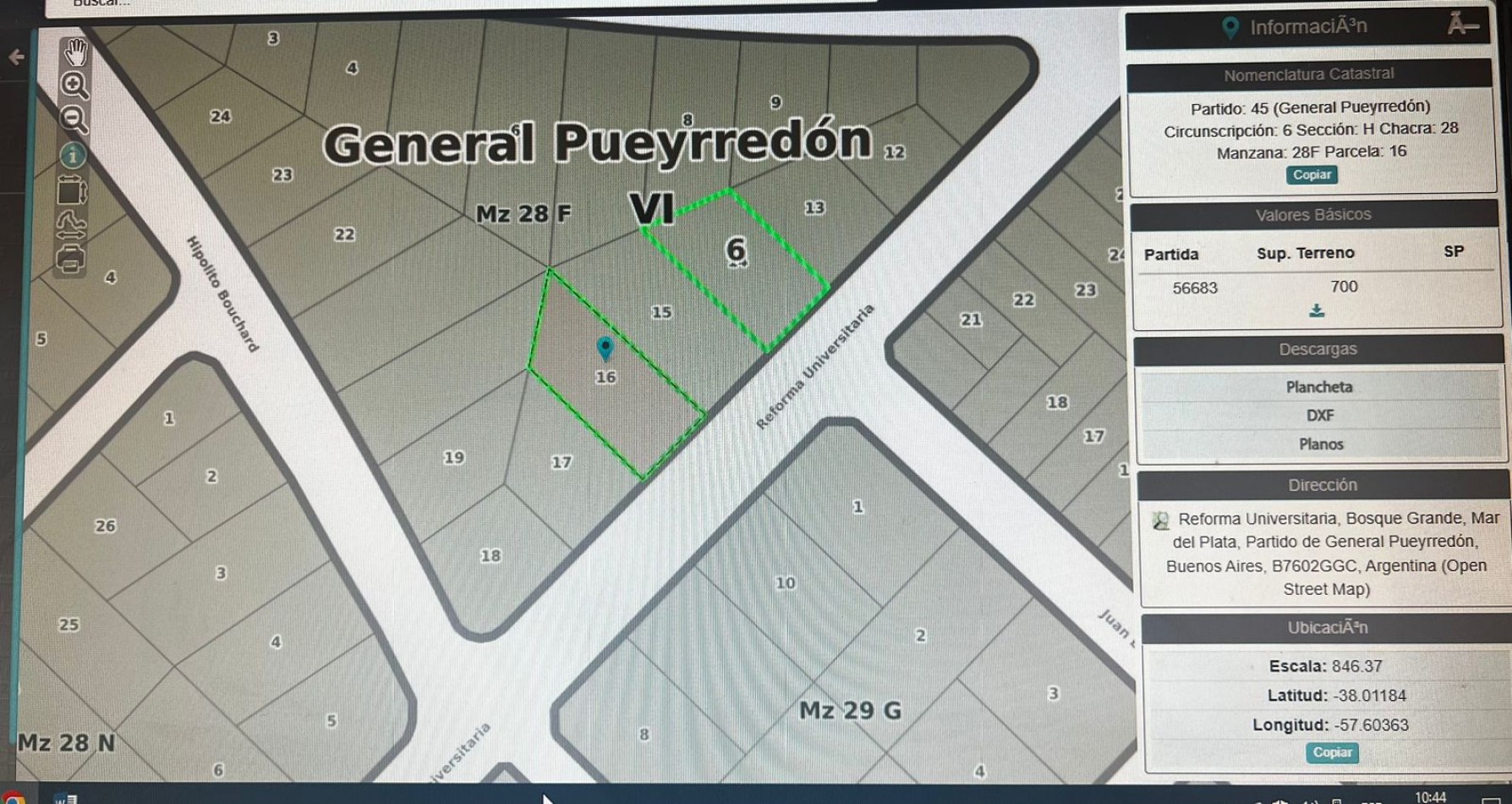 venta 3 lotes, individuales o en blok, interesante opcion, importante metros, valor publicado es por cada uno.