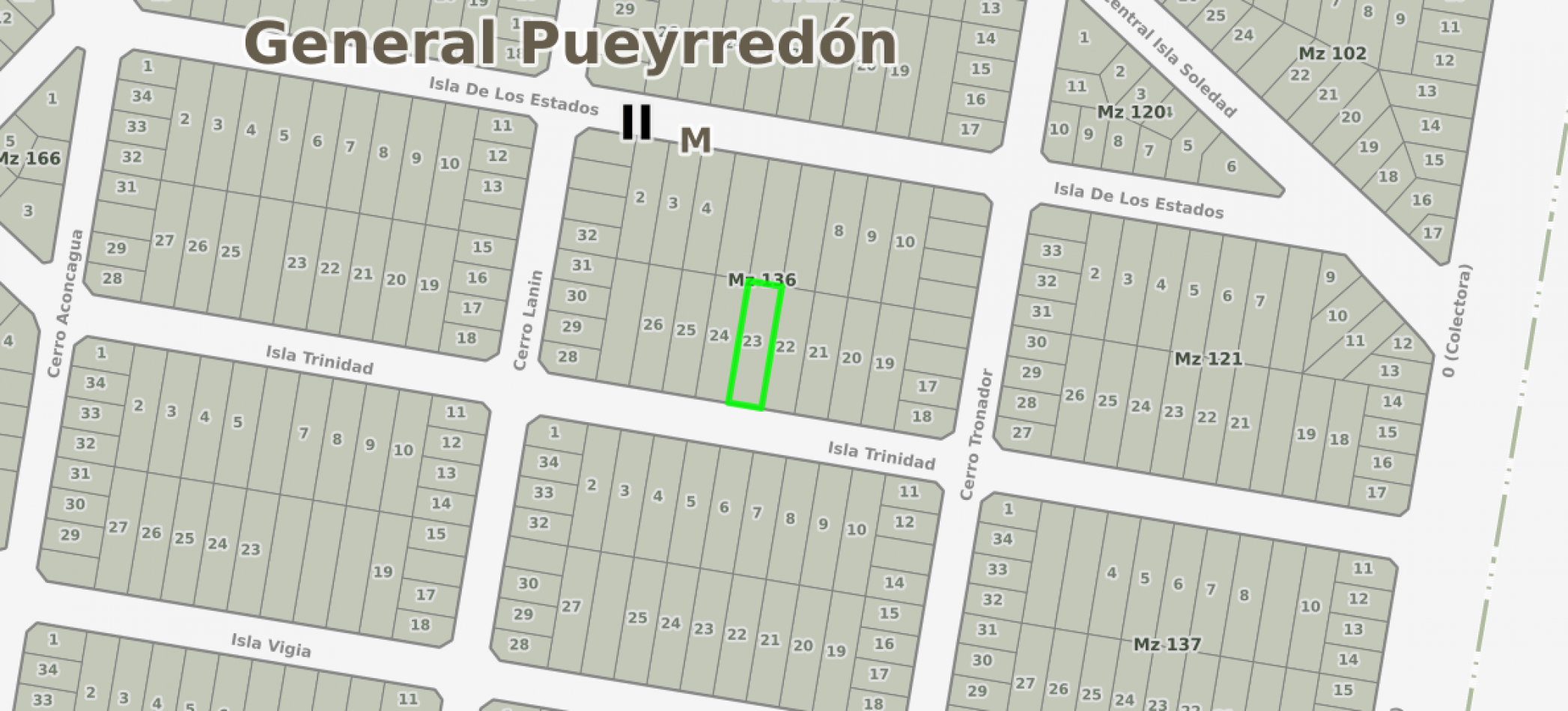VENTA LOTE TERRENO ZONA BARRIO FELIX U. CAMET