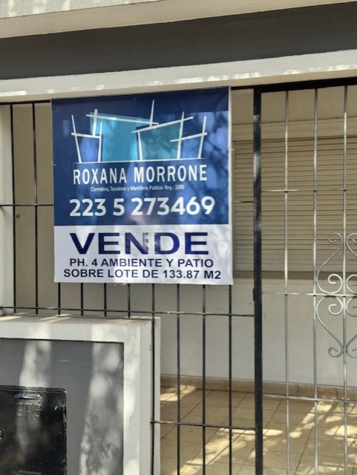 VENTA MDP, CASA 4 AMB. CON PATIO, BARRIO SAN JOSE