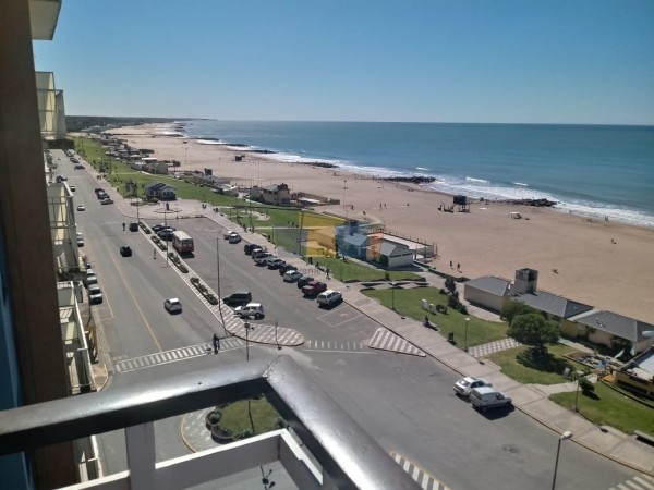 CON RENTA !!! DEPARTAMENTO EN VENTA MIRAMAR !!! FRENTE AL MAR !!! MPECABLE DPTO DE 3 AMB. CON DEPENDENCIAS COMPLETAS, BALCON CON VISTA PLENA AL MAR