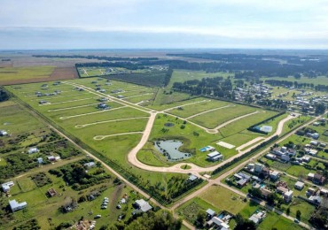 SUPER LOTE EN MAR CHIQUITA !!! CALLE SANTOS Y MONTEVIDEO, A POCOS  METROS DE LA RUTA Y DEL MAR